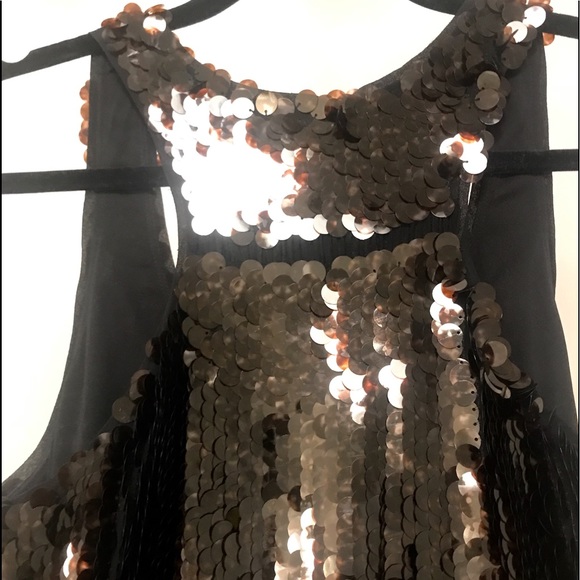 DVF Sequin Pellina Pialette Dress - Picture 4 of 8
